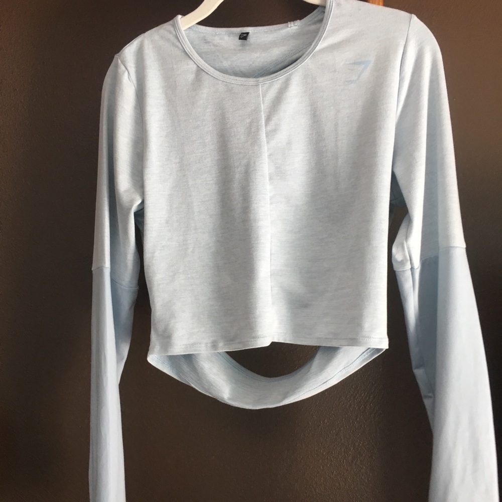 Gymshark x NikkiB drop back crop M